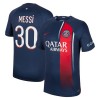 Maglia ufficiale Paris Saint Germain 2023-24 Messi 30 Casa per Uomo